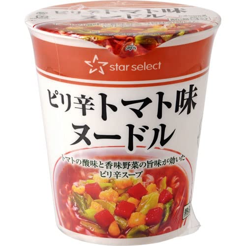 Amazon.co.jp: スターセレクト ピリ辛トマト味ヌードル 68g : 食品