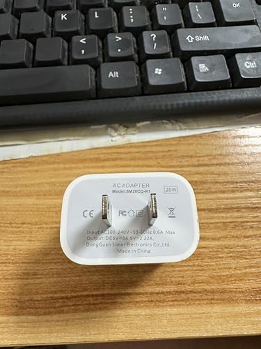 [4 Pack] USB-C Wall Charger, 20W USB-C Power Adapter for Phone 15/14/13/15 Pro/Pro Max/Plus/XS/XR/X,Galaxy, Pixel,i Pad and More