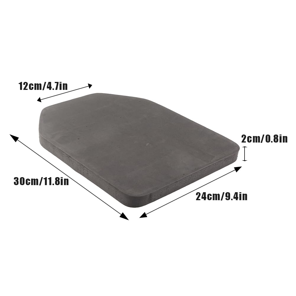 Platte Schutzplatte, Airsoft Schutzpads, Weste Plate Carrier Innenplatten Eva Schaum Dummy Platten Set Schutzpolster Schockkiss Pufferbrett Trainingsweste Schusssichere Weste Aktivitäten Freien