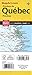 Quebec Province Road Map (English and French Edition)