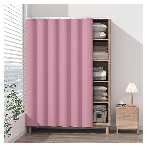 Cortinas cortas para armarios y estantes de cocina, con bloqueo de luz, para estanterías, 90 x 120 cm