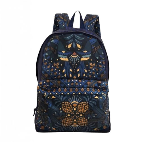 Mochila Farm Xodó Lenço Magia Estampa Original 19 litros (Azul, Único)