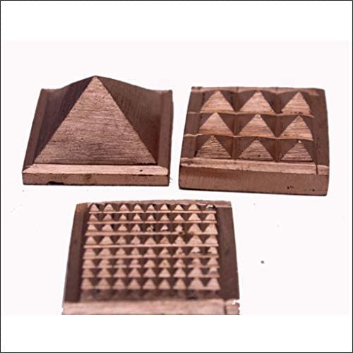 Pyramide en cuivre contre les blocages énergétiques, lot Vastu de 91 pièces pour retrouver la paix