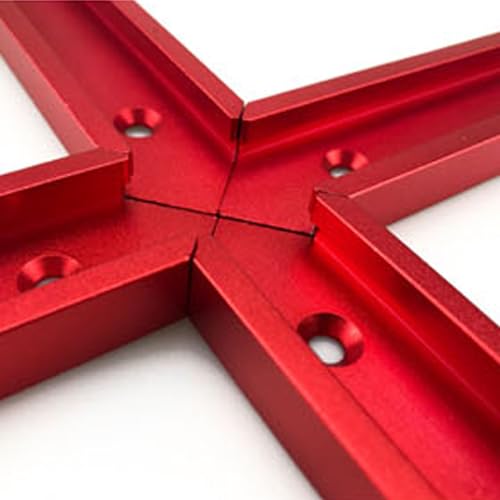 Connecteurs croisés en T aluminium usiné de haute précision pour rails
