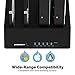 SABRENT 4-Bay USB 3.0 Docking Station for 2.5/3.5” SATA SSD/HDD, Tool-Free Trayless Design, USB 3.2 Gen 1 5Gbps, Supports 4 Drives Simultaneously, Compatible with Windows, macOS, Linux (DS-U3B4)