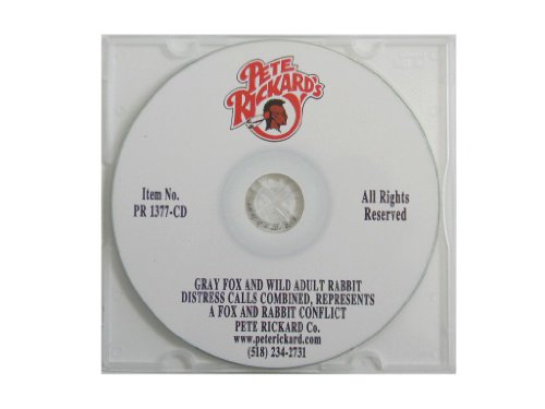 Pete Rickard's 1377CD Grey Fox ad Wild Rabbit Distressed CD