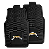 FANMATS NFL San Diego Chargers Vinyl Heavy Duty Car Mat