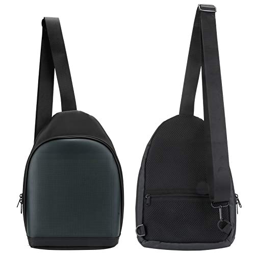 Gek Winkelen Waterdichte USB-schoudertassen, LED-schoudertassen, Warmteafvoer Multifunctioneel wandelen voor buitenreizen Binnen(Bluetooth version) - Image 6