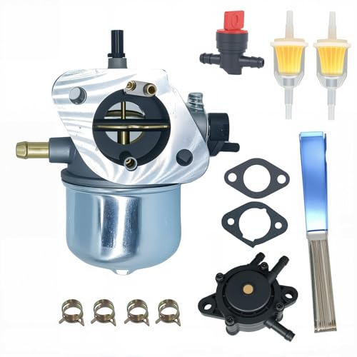 Image of 15003-7061 Carburetor For Kawasaki FH430V FH381V FH541V FS481V Engine Parts Replace 15003-7047 15004-7057 15003-7107 15003-7054 with 49040-7001 Fuel Pump 11013-7031 Air Filter Kit