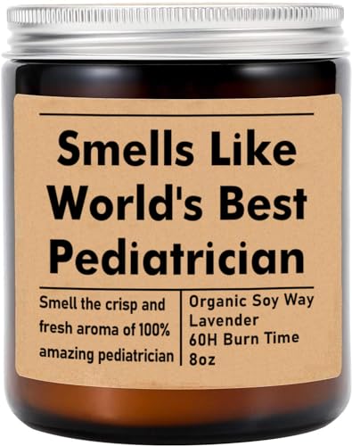 GreenStar Gifts Smells Like World's Best Pediatrician Candle - Pediatrician