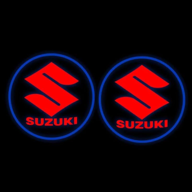 2 Stuks Autowelkomstdeurverlichting Voor Suzuki Vitara 2016 2017 2018 2019 2020 2021 2022 2023 2024, Projectielamp Gepersonaliseerde Deurlamp Autodecoratie-accessoires