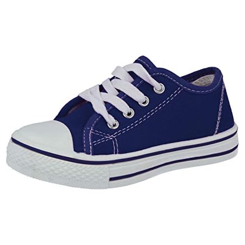 Yinka Kids Canvas Low Top Trainers Cover