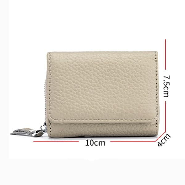 Women Wallets Genuine Leather Purse Women Card Holder Zipper Wallet For Coin Purse Short(D)2