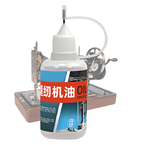 Qoukonao ミシン油 専用, 産業用ミシン潤滑油, 高温対応 多目的オイル ドアヒンジ ガレージ 家庭用 ロック 機械メンテナンス 車両 工具 精密機器 ベアリング ファン 自転車 窓 サッシ 金属部品 耐熱性 長寿命 滑り向上 防錆効果