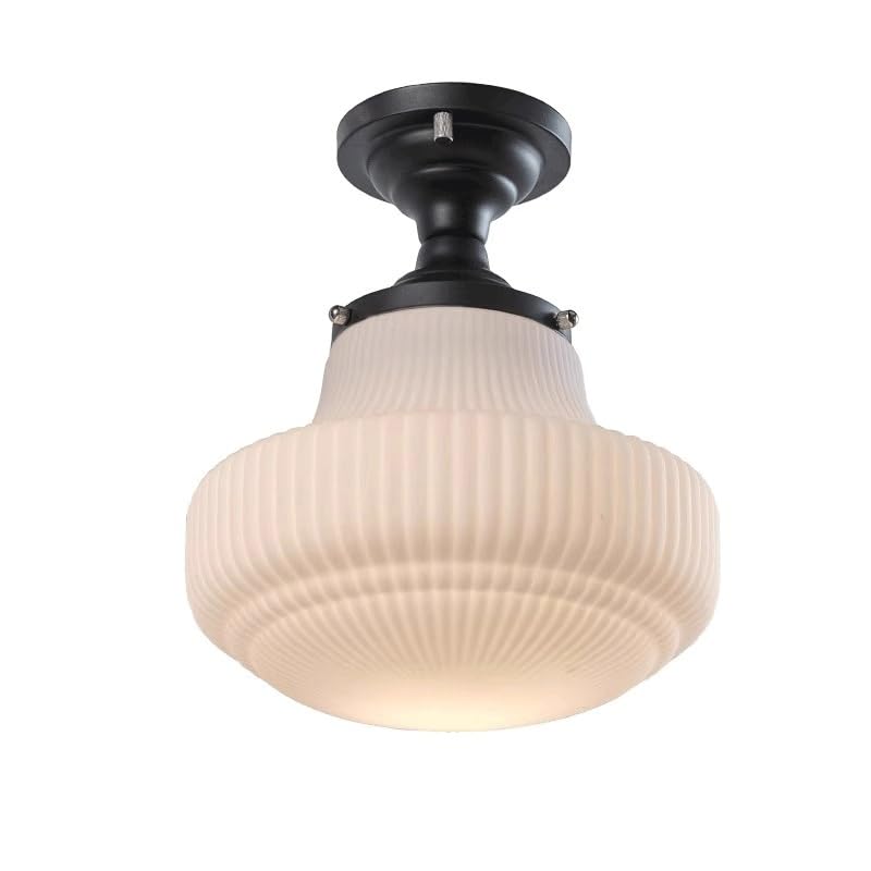 Plafonnier encastré anti-éblouissement avec éclairage LED réglable 3 couleurs abat-jour E27