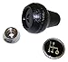 Crown Automotive Jeep Replacement Transmission Shift Knob Kit, Black,Silver, w/ T4, T176, T177 Transmissions 3241067K