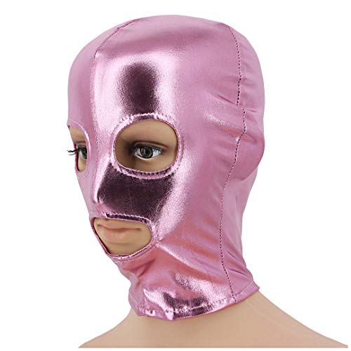 Image of Metallic Cycling Face Neck Mask Hat Ultra Balaclava Hood