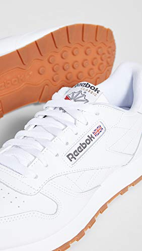 Reebok Men's Classic Leather Sneaker, White/Gum, 9 M US4
