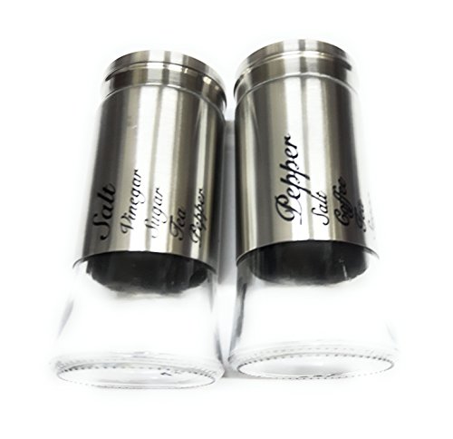 Ad Trend Dosatori Dispenser Sale Pepe In Vetro E Acciaio