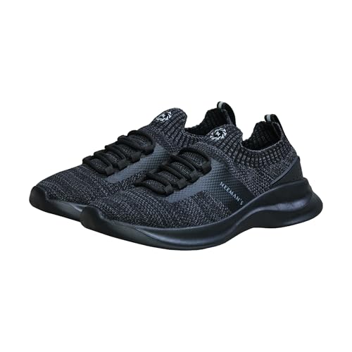 Image of Neeman's Fuse Knit Sneakers for Men & Women | Breathable Knit Upper, Supportive Heel Counter & Lightweight Cushioned EVA Sole | Everyday Walking, Travel & Casual Comfort Shoes