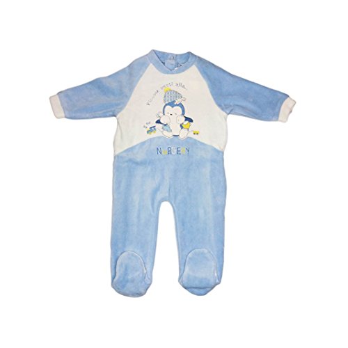 Tutina ciniglia bimbo neonato Ellepi bianco