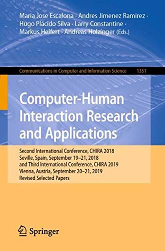 Buy Computer-Human Interaction Research and Applications — BookShops.in