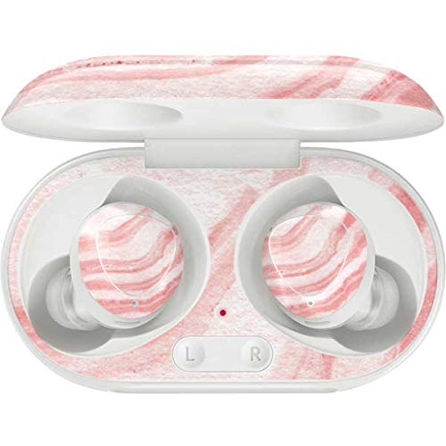 Skinit Decal Audio Skin Compatible with Samsung Galaxy Buds+ - Officially Licensed Originally Designed Marbleized Pink Design