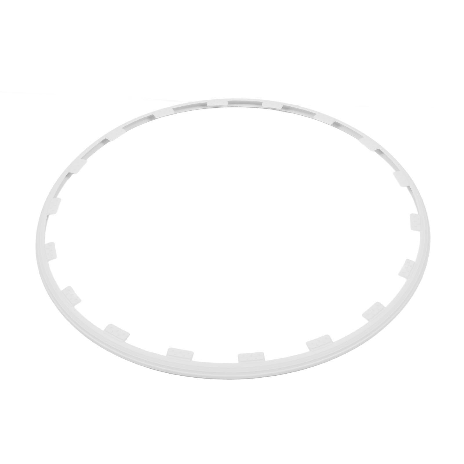 Felgenschutzring, Kratzfest, Universelle Passform, Ersatz für 18-Zoll- von 2017 Bis 2023, Nylon-Material, Stil und Schutz (White)