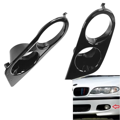 Caches antibrouillard finition miroir pour BMW M3 E46 2001-2006 - 6