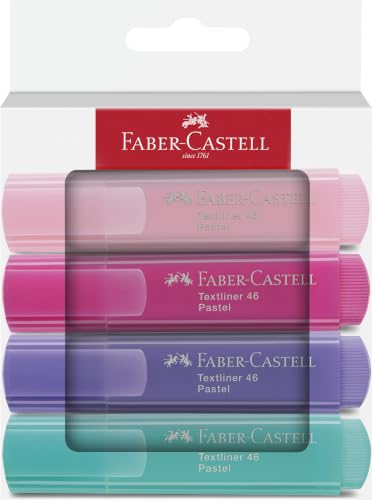 Kalem, Fosforlu TL 46 Pastel 4'lü Karton Kutu