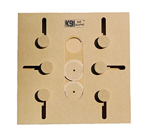 P.J Pet Products K9 IQ Game Rebus, One Size, Rebus, Rebus, Holz, braun, 0,9 kg Cover