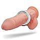 Roluck Penis Ringe Metal Cockring für verzögert Ejakulation Lang Anhaltende Erektion Männer Penisring Glansring (4cm)