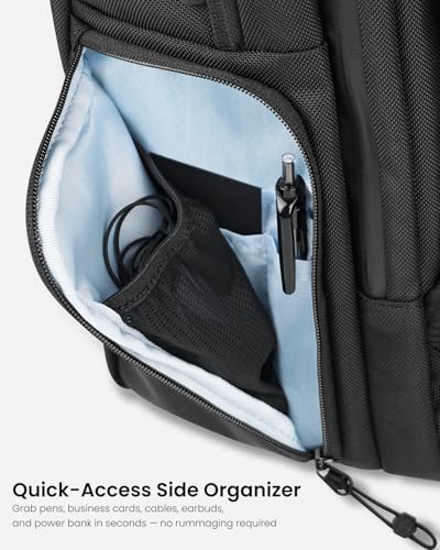 Mochila ergonómica KURANEST para portátil 23L negra miniatura 6