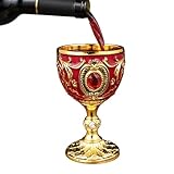 Copas de vino | Flautas europeas de metal, 30 ml, copas de licor de vino retro, para bourbon, vodka, tequila, brandy, sake, bebidas, cocina, bar, fiesta, cenas, bodas, vacaciones