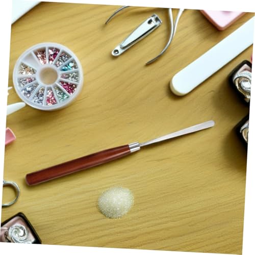 Didiseaon 3 piezas varillas para mezcla acrílica uñas miniatura 6