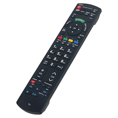 New N2QAYB000583 N2QAYB000659 Remote Replace for Panasonic TV TX-P37C2E TX-L37U3B TX-L32C20B TX-L37S20BA TX-L37S20L TX-L32X3B TX-L19E3E TX-L26C20B TX-L32C3ES TX-L32X25ES TX-L32C4E TX-L37S20E TX-L32C2B - Image 4