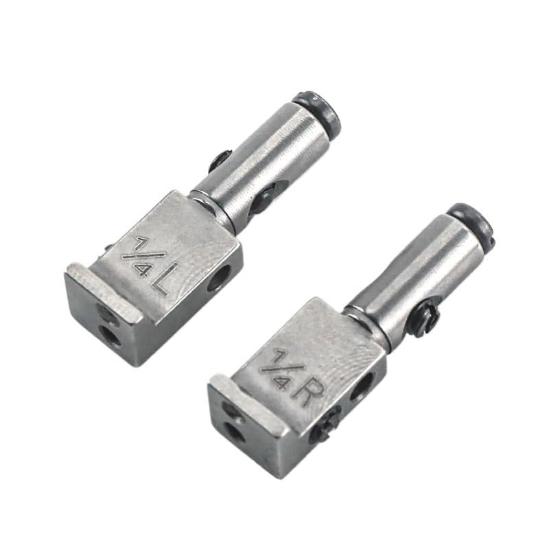 1 zestaw wskaźników dla Brother B845-7 B875-7 typ obcinania nici podwójna igła akcesoria do maszyn szycia płyta stopka dociskowa części(1-8 inch)