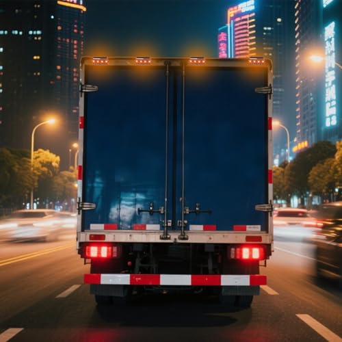 Luz estroboscópica solar intermitente contra averías nocturnas en carretera 2