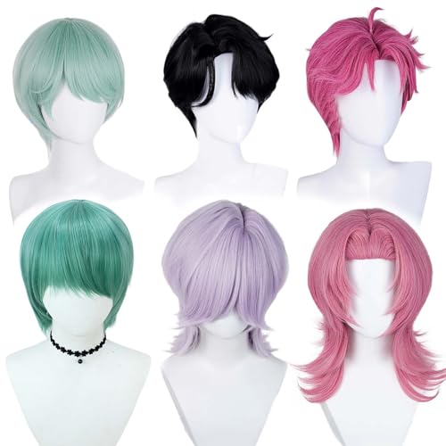 Ubaywey Jinu Hunter Disfraz de Sajaboys Cosplay Peluca Idolo Sajaboys Misterio...