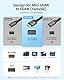 Silkland 8K Mini HDMI auf HDMI Adapter 2.1, 8K@60Hz 4K@120Hz, 48Gbps High Speed ​​HDMI auf Mini HDMI Bidirektional HDR eARC kompatibel mit Kamera Raspberry Pi Zero Grafikkarte Tablet Projektor