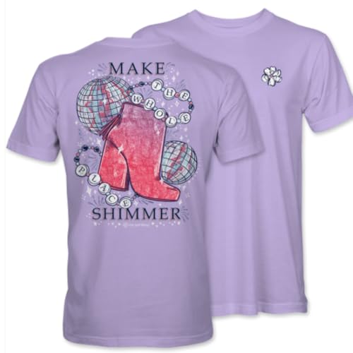 Shimmering Disco Ball Tee - Make The Whole Place Sparkle by Itsa Girl Thing