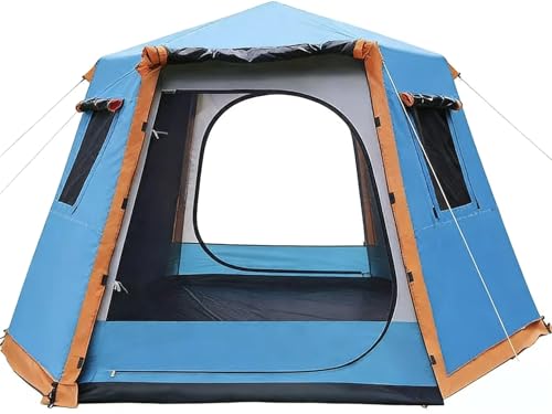 Carpa de camping para 6 personas, impermeable y resistente al viento