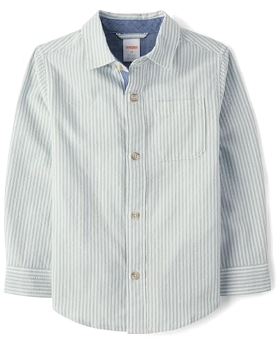 Image of Gymboree Boys' and Toddler Long Sleeve Button Up Shirt