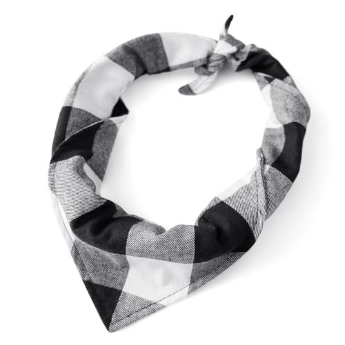 Couples Matching Button Down Pajamas - Holiday Christmas Long Sleeve Buffalo Plaid Pjs Sets | Women & Men Pajamas4