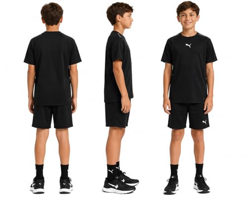 PUMA Boys Dry Fit Performance Active Basic Quick-Dry T-Shirt (Sizes 8-20) - image 2