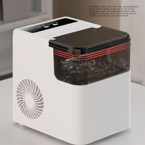 Máquina Fabricadora de Hielo TOPINCN 26lbs/24h Acero miniatura 5