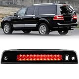 Nilight Third Brake Light Tail High Mount 3rd Stop Lights Smoked Lens Compatible with Ford Expedition Lincoln Navigator 2003 2004 2005 2006 2007 2008 2009 2010 2011 2012 2013 2014 2015 2016