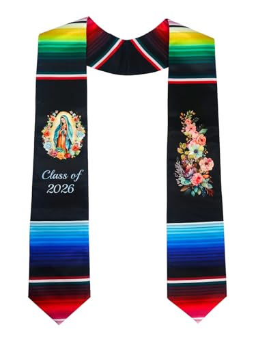 Étole mexicaine de diplôme GraduatePro 183cm écharpe noir adulte