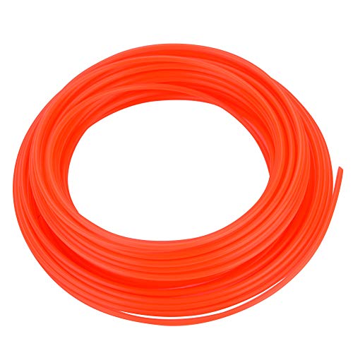 Trimmer Line, Round Trimmer Cord Line Trimmer Line Weedeater String String Trimmer Line for Lawn Mower Brush Cutter Grass Trimmer Strimmer(Red)