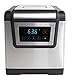Maxxo SV 06 Professioneller Sous-Vide Kocher 6l zum Vakuumgaren bei niedrigen Temperaturen (25-85 °C) Sousvide Ofen Leistung 1200W Edelstahl schwarz Touchscreen